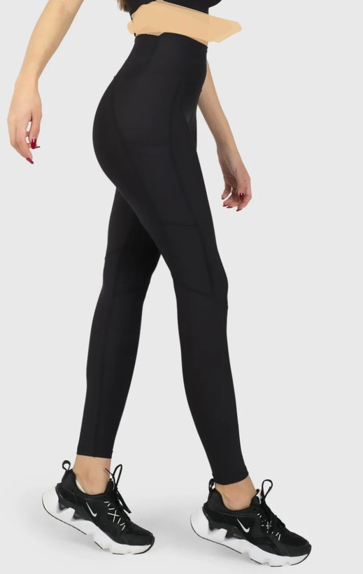 لگینگ ورزشی کمر ساده جیبدار کد P280-3